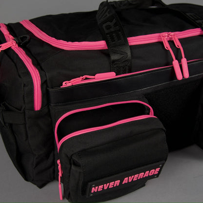 40L Ultimate Duffle Bag Black Neon Pink - Image 21