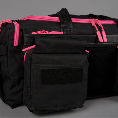 40L Ultimate Duffle Bag Black Neon Pink - Image 22
