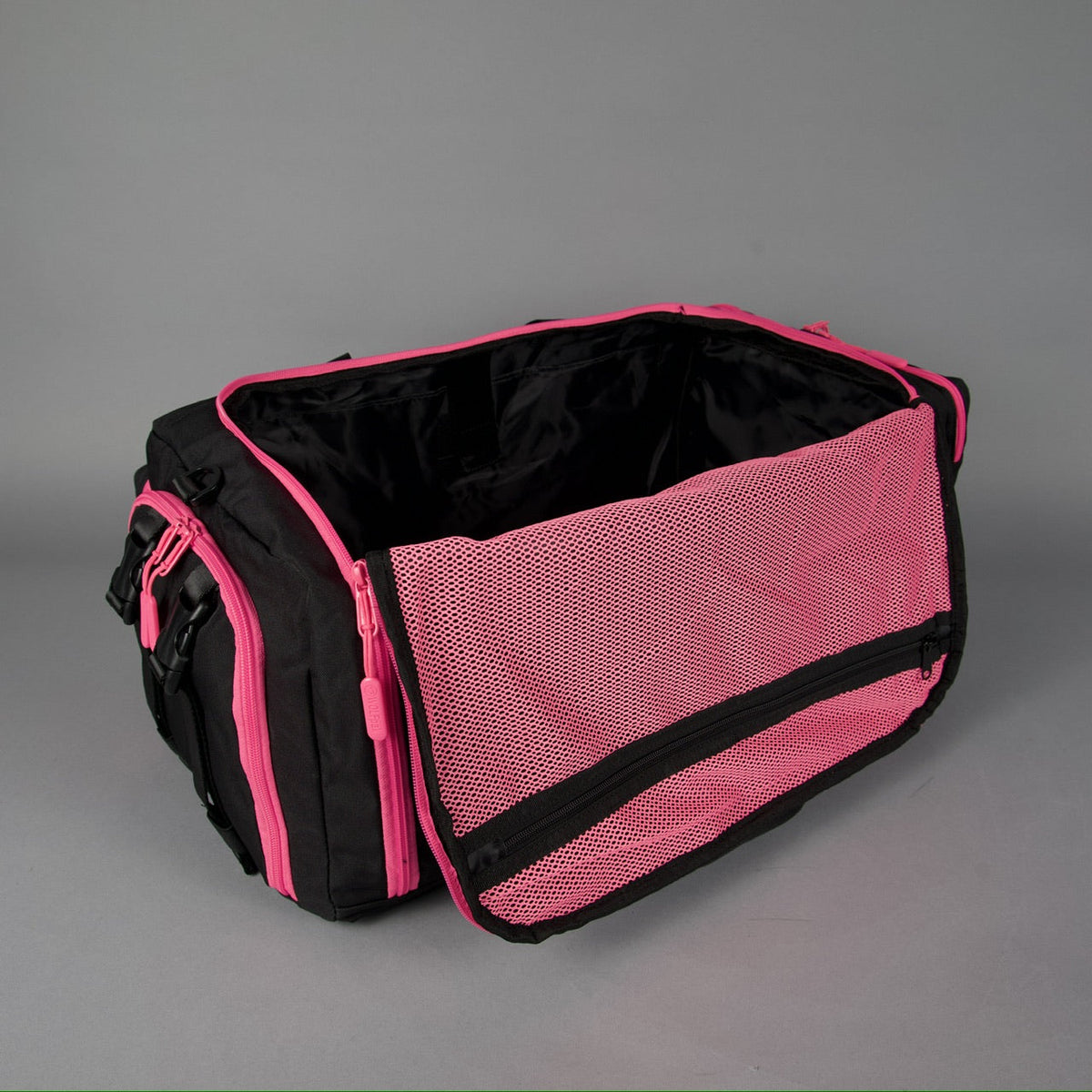 40L Ultimate Duffle Bag Black Neon Pink - Image 23