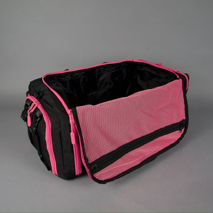 40L Ultimate Duffle Bag Black Neon Pink - Image 23