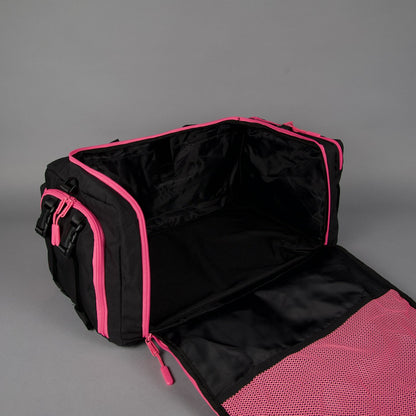 40L Ultimate Duffle Bag Black Neon Pink - Image 24