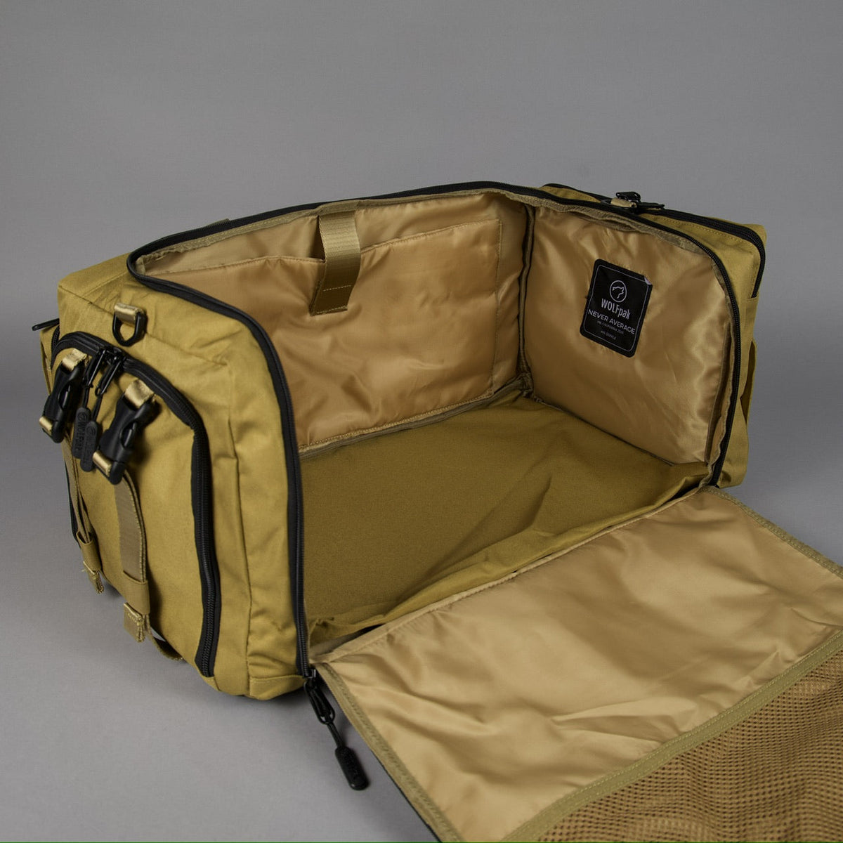 40L Ultimate Duffle Bag Khaki - Image 16