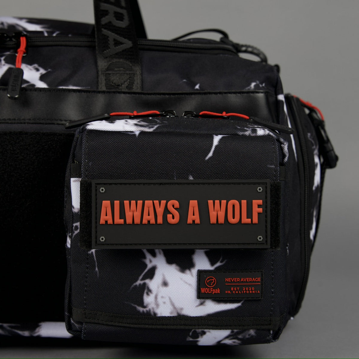 40L Ultimate Duffle Bag Black Lightning Immortal Red (SALE) - Image 14