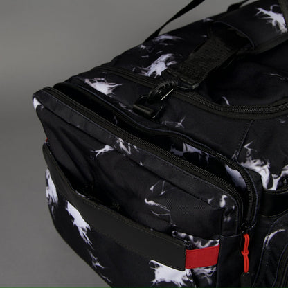 40L Ultimate Duffle Bag Black Lightning Immortal Red (SALE) - Image 16