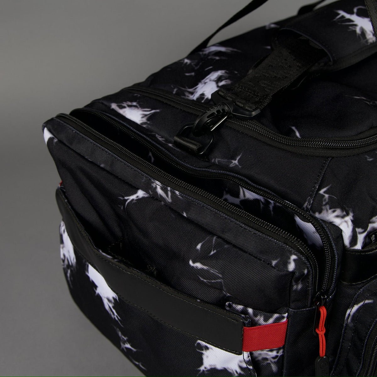 40L Ultimate Duffle Bag Black Lightning Immortal Red - Image 16