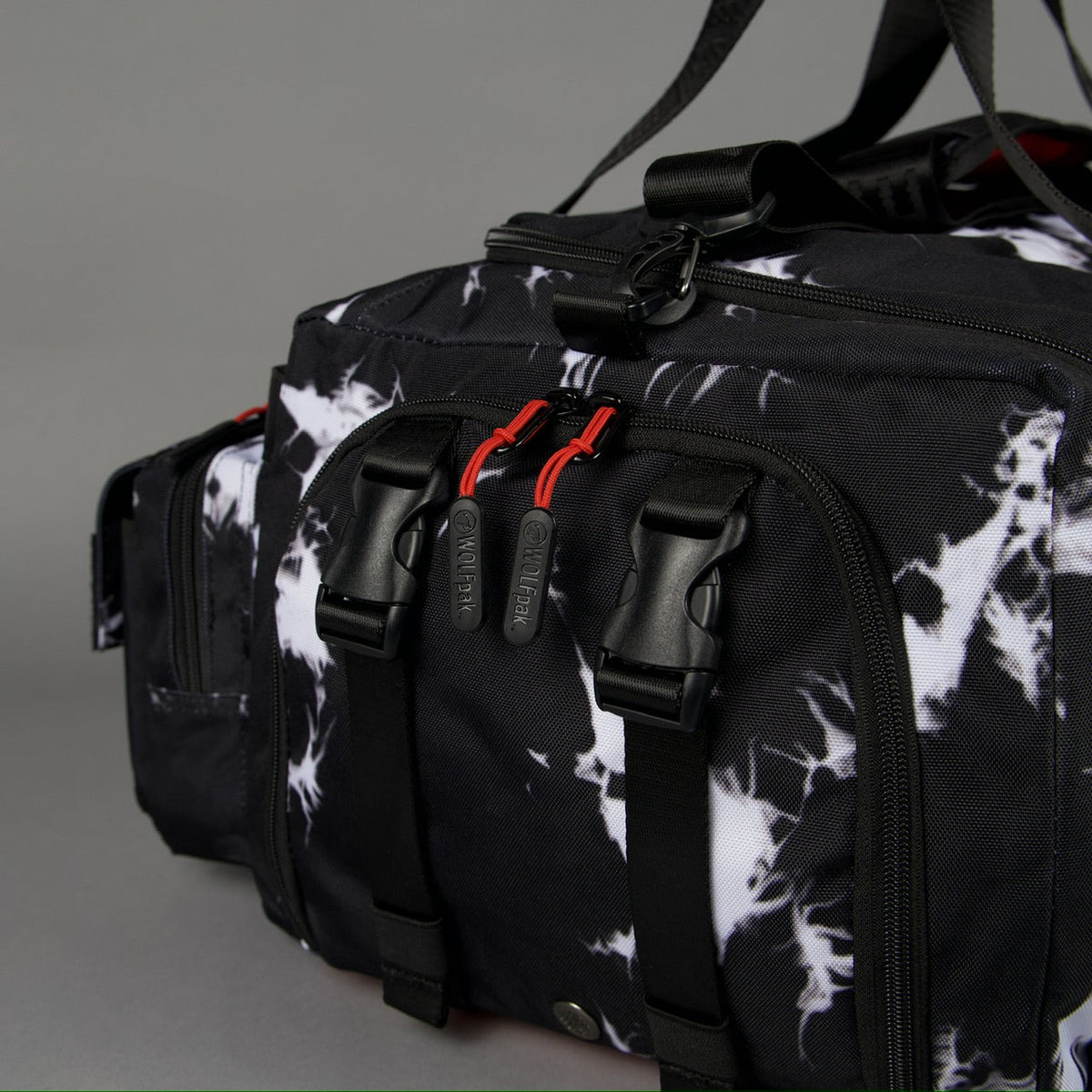 40L Ultimate Duffle Bag Black Lightning Immortal Red (SALE) - Image 17