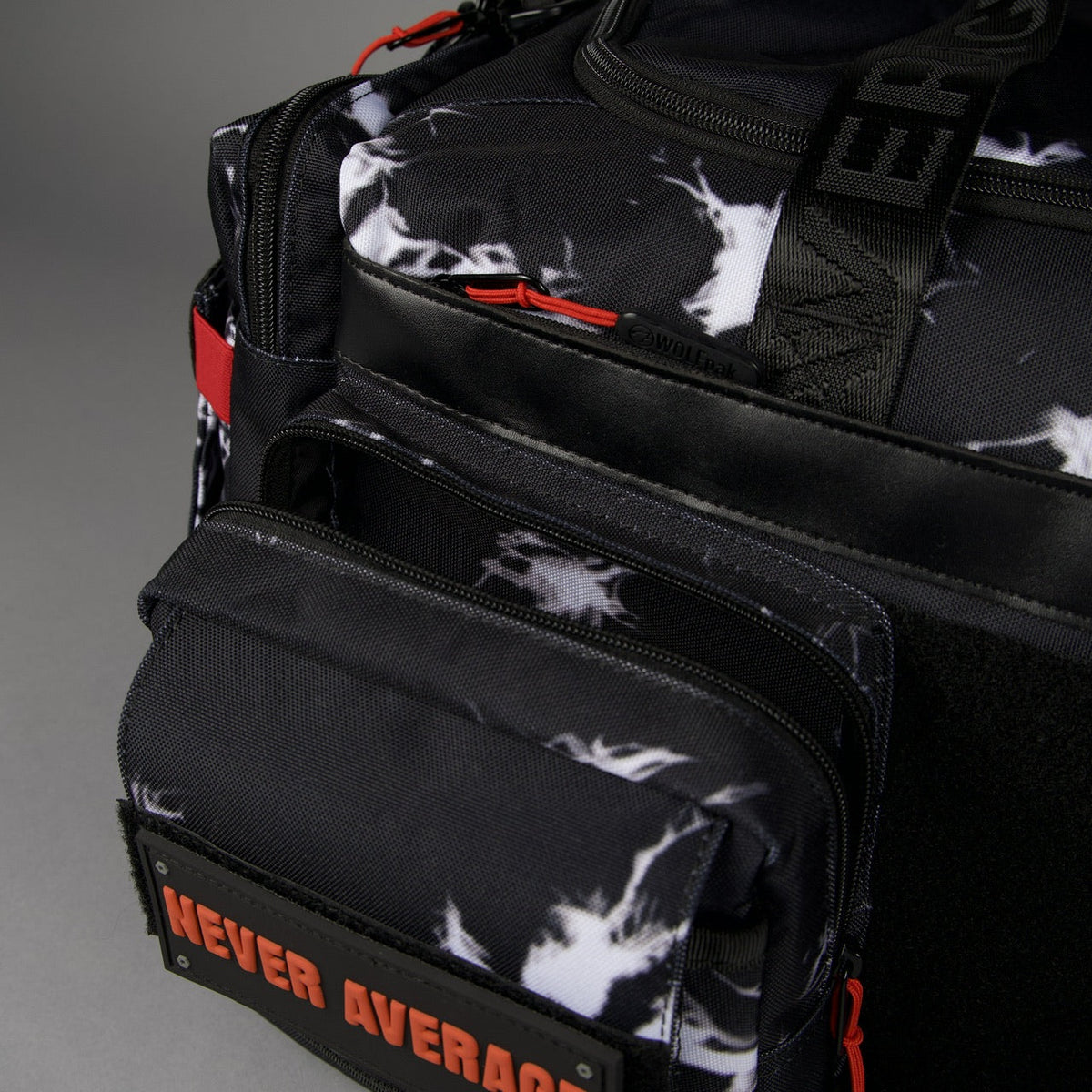 40L Ultimate Duffle Bag Black Lightning Immortal Red (SALE) - Image 20