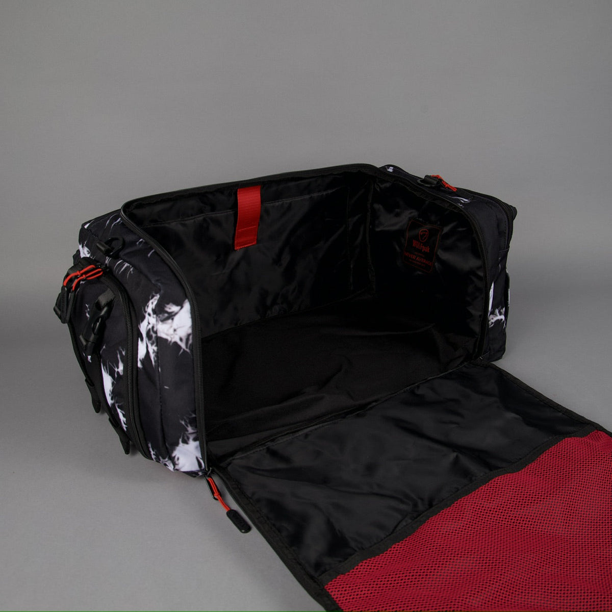 40L Ultimate Duffle Bag Black Lightning Immortal Red (SALE) - Image 23