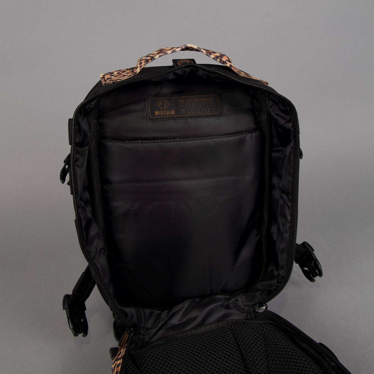 9L Backpack Mini Alpha Black Leopard Limited Edition - Image 15