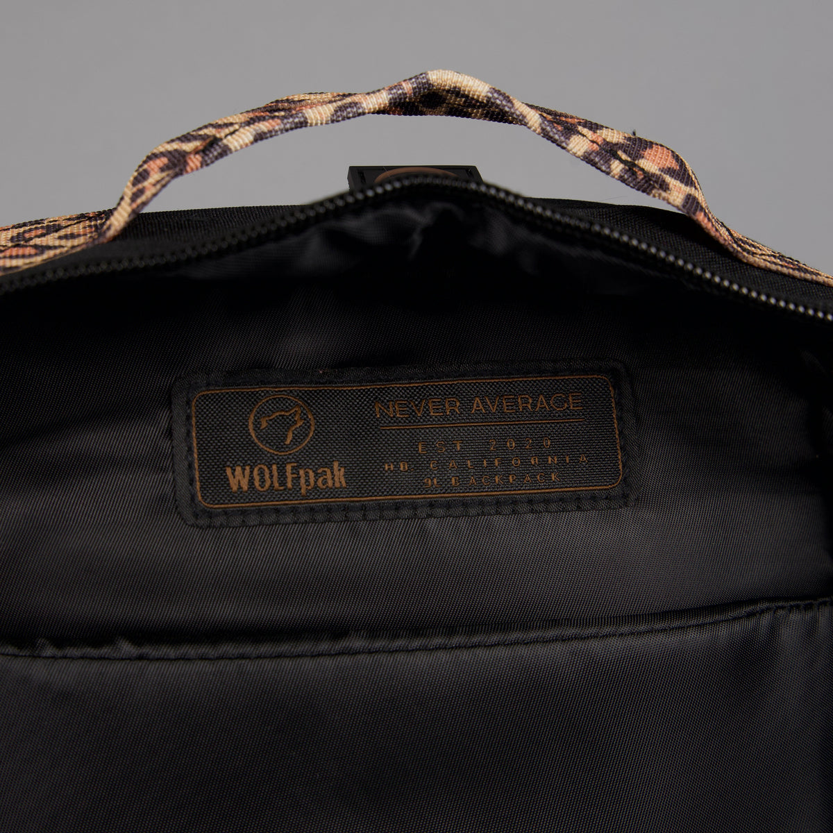9L Backpack Mini Alpha Black Leopard Limited Edition - Image 16