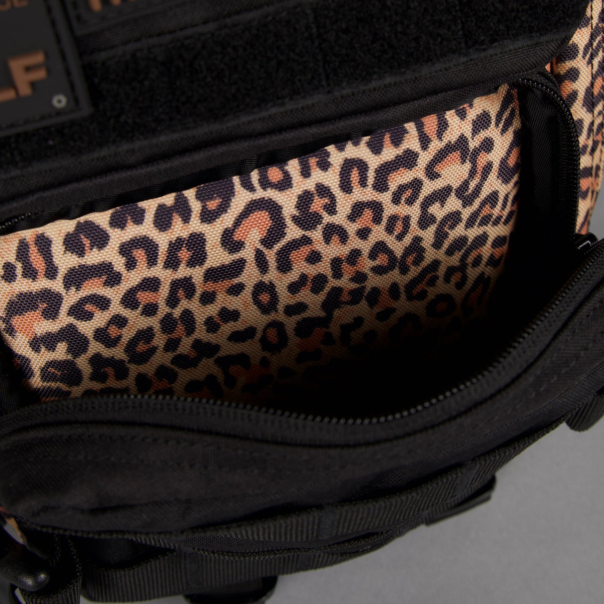 9L Backpack Mini Alpha Black Leopard Limited Edition - Image 19
