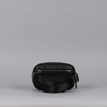 Crossbody Pack Black Luxury Leather - Image 8