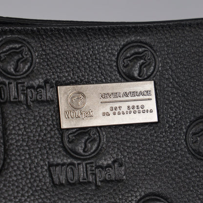 Tote Bag Black Luxury Leather - Image 14