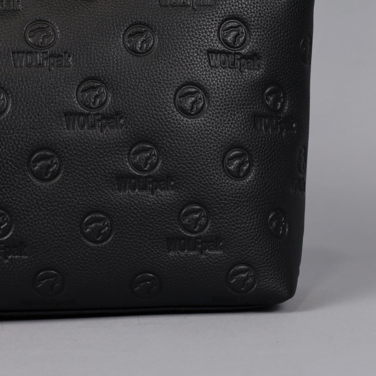 Tote Bag Black Luxury Leather - Image 15