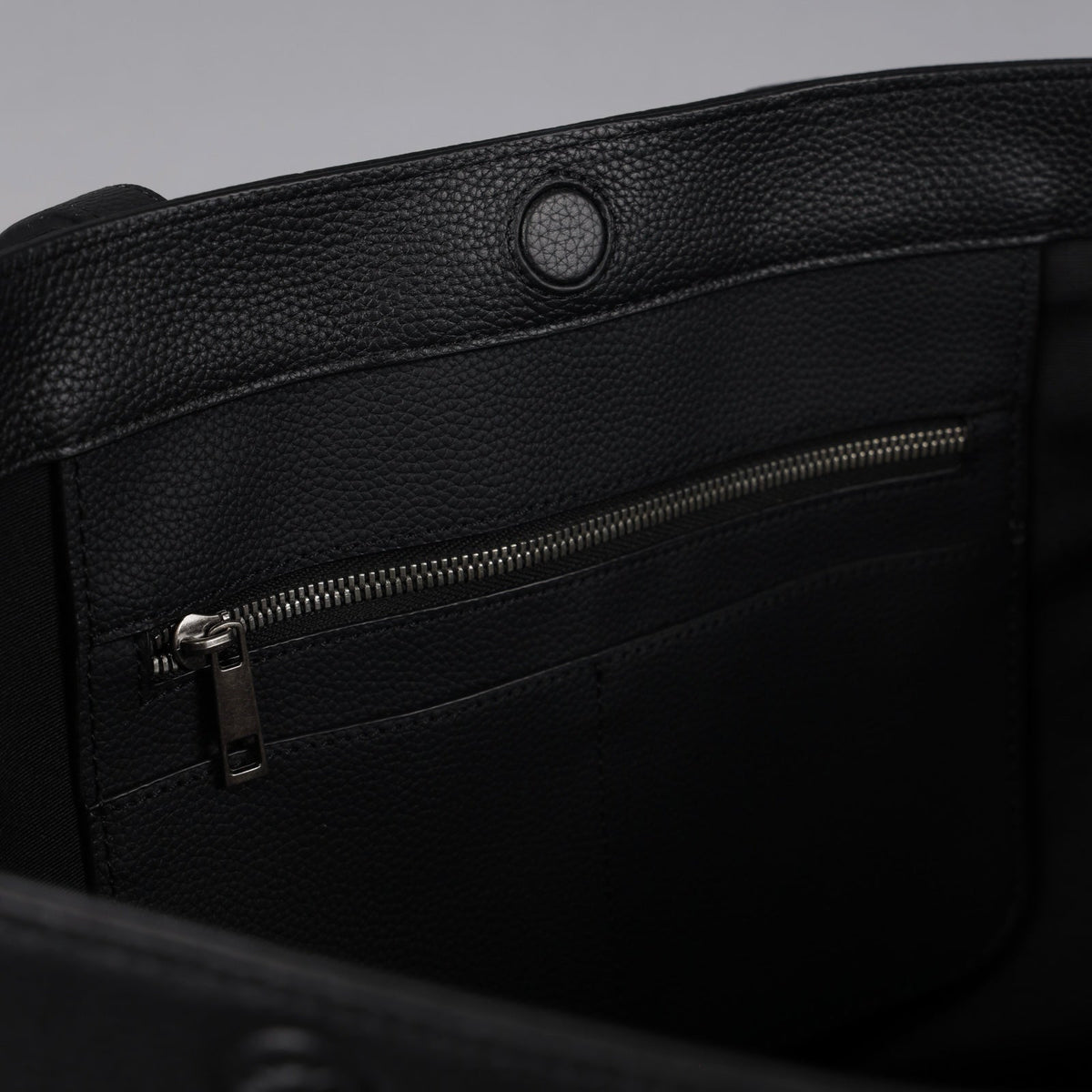 Tote Bag Black Luxury Leather - Image 17