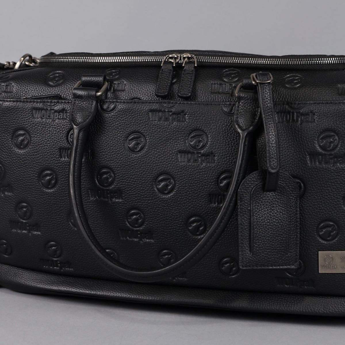 30L Perfect Duffle Bag Luxury Leather - Image 15