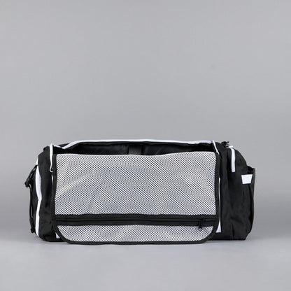 40L Ultimate Duffle Bag Alpha Black White Accents - Image 18