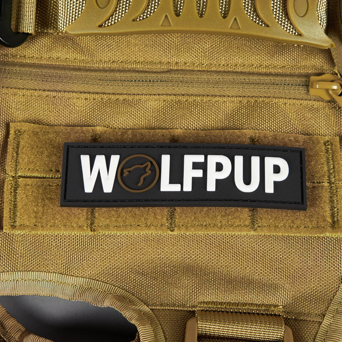 Khaki Tactical Dog Vest Harness - Image 9