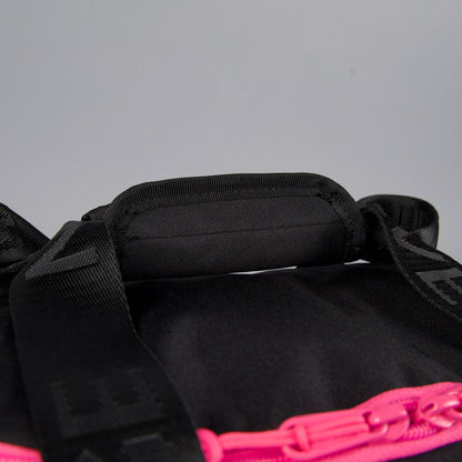 20L Mini Duffle Bag Black Neon Pink - Image 29
