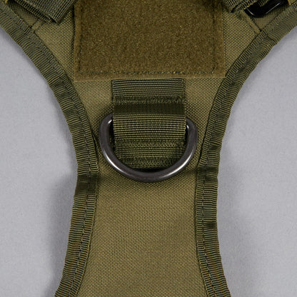 OD Green Tactical Dog Vest Harness - Image 10