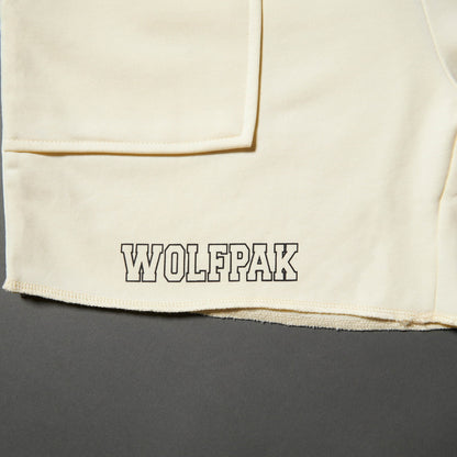 Men's Varsity Shorts Cream - Image 6