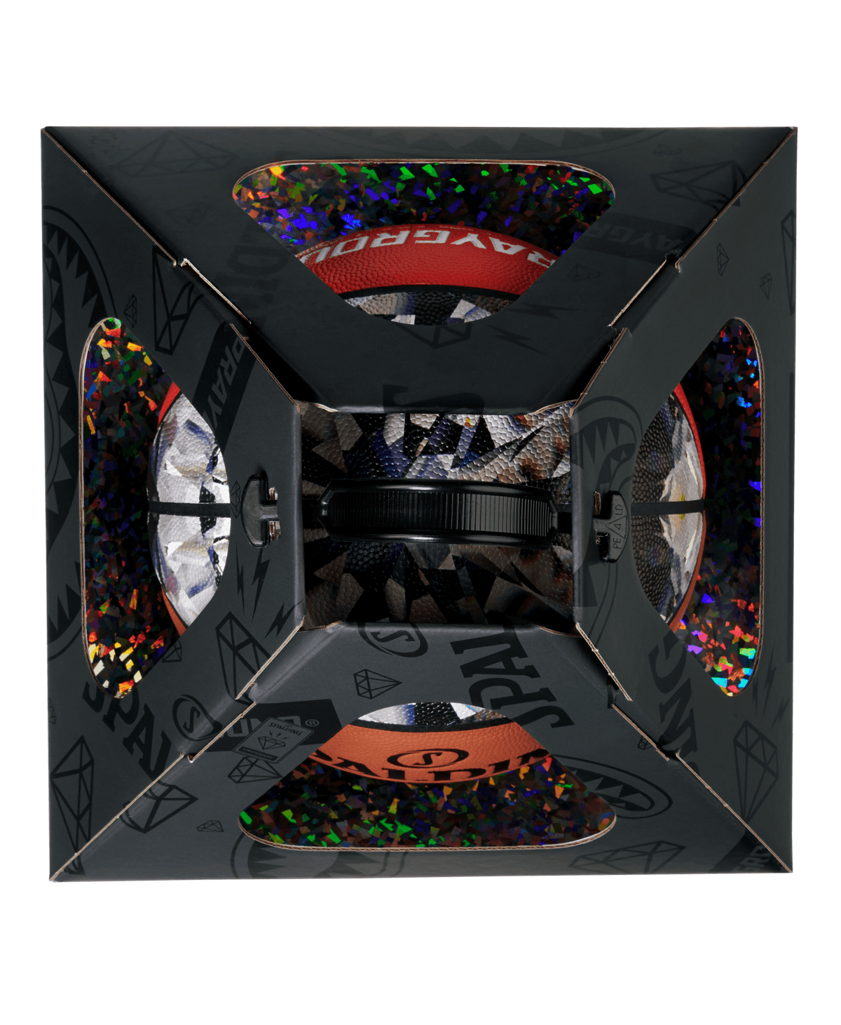 Spalding X Sprayground Diamond Basketball - Image 10