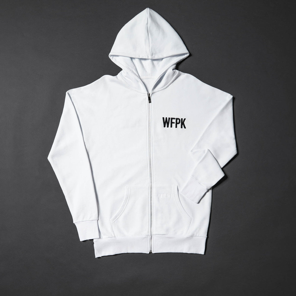 Arctic White Zip Up Hoodie (SALE) - Image 5