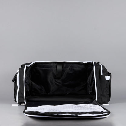 40L Ultimate Duffle Bag Alpha Black White Accents - Image 19