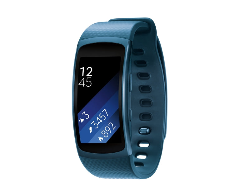 Samsung Gear Fit 2 Fitness Watch + Heart Rate (Large) - Blue - SM-R3600ZBAXAR - Image 3