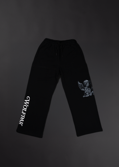 Angels Wide Leg Sweat Pants - Image 5