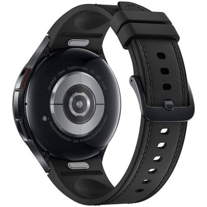 Samsung Galaxy Watch 6 Classic 47mm LTE - Black Stainless Steel w/Black Leather Band - SM-R965UZKAXAA - Image 3