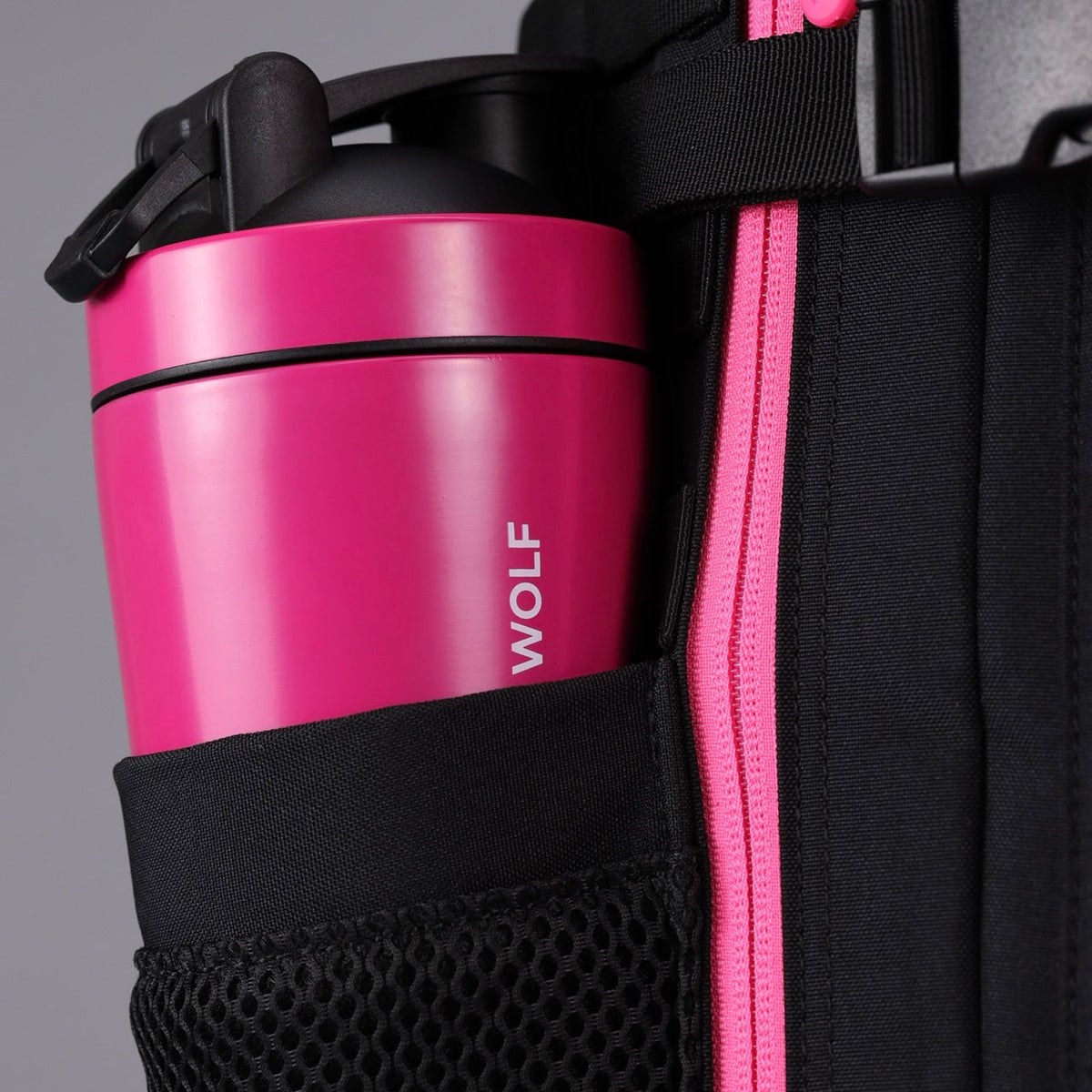 35L Backpack Black Neon Pink - Image 12
