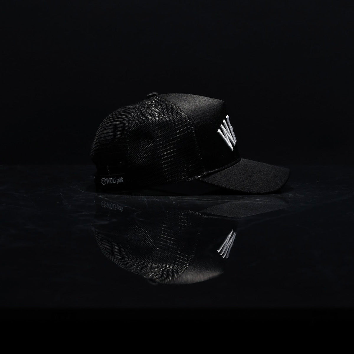 Trucker Hat WFPK Alpha Black - Image 2