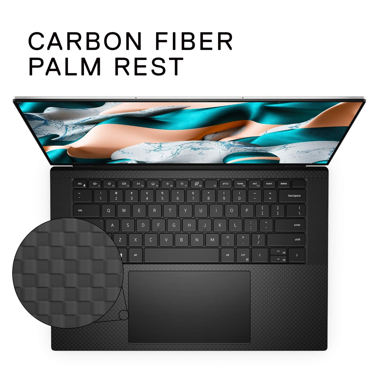 Dell XPS 15 - UHD+ Touchscreen, i7-10750H, 16GB RAM, 1TB SSD, GTX 1650 Ti - Silver - XPS9500-7845SLV-PUS - Image 2
