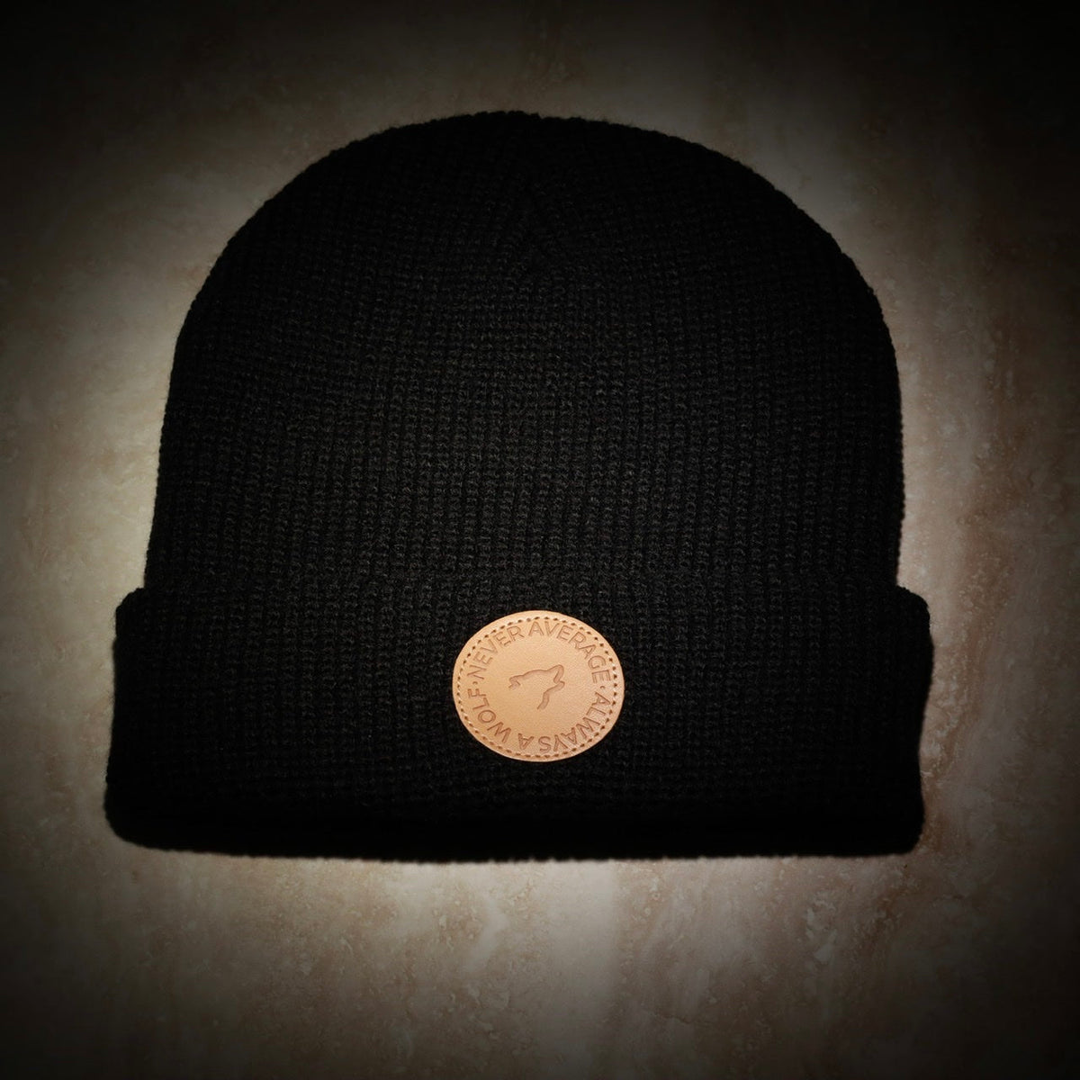 Alpha Black Beanie