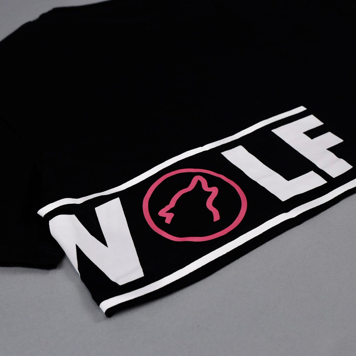 Shewolf Black Oversized Cropped Tee - Image 6