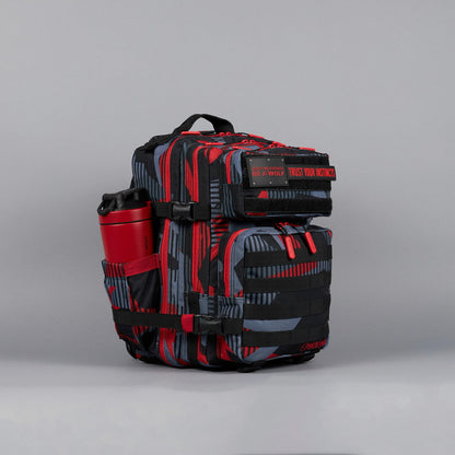 25L Backpack Adrenaline Red - Image 6