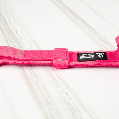 Tactical Nylon Dog Collar Neon Pink - Image 6