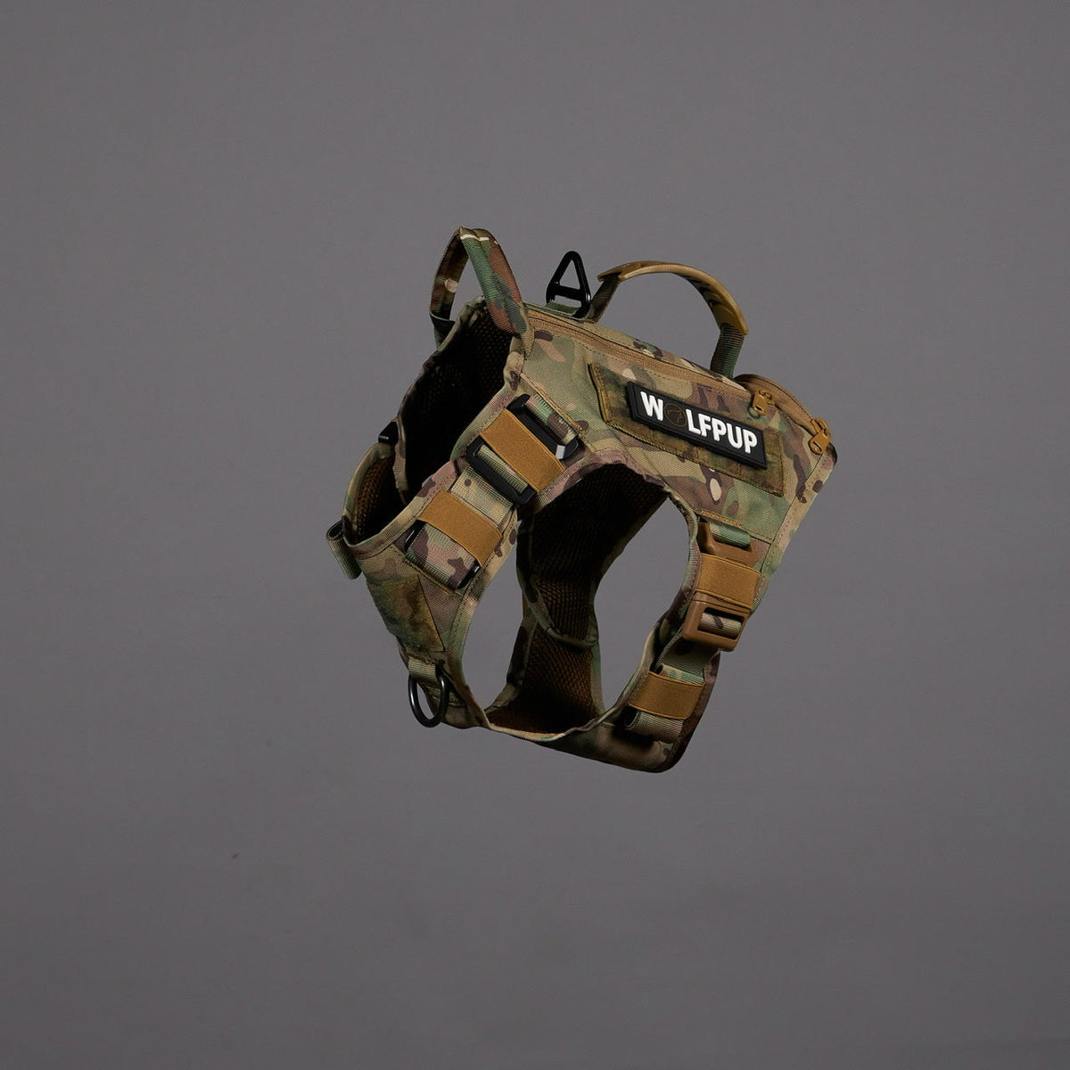 Camo Tactical Dog Vest Harness - Image 4