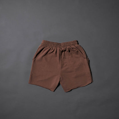 Men's Varsity Shorts Mocha Brown - Image 6