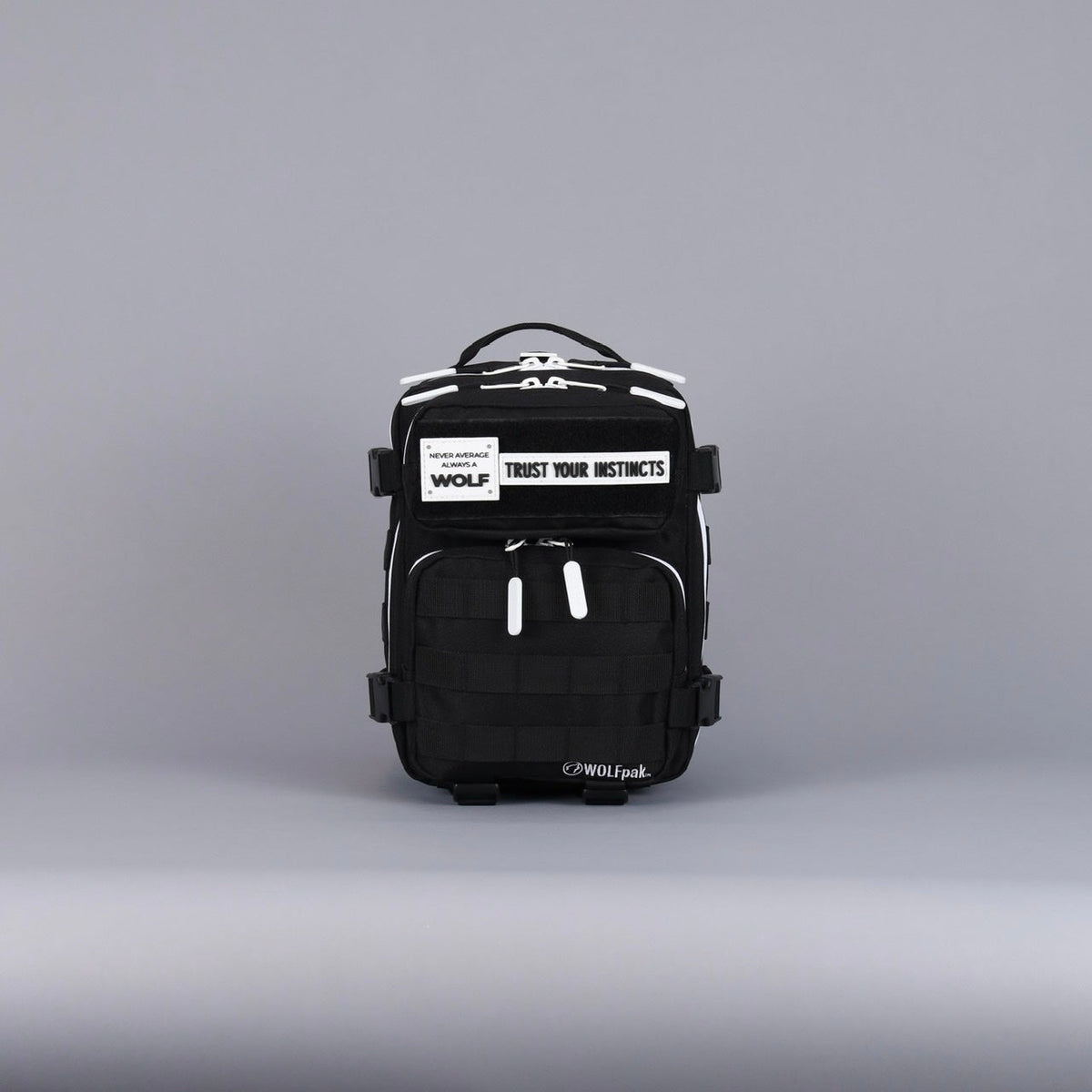 9L Backpack Mini Alpha Black White Accents - Image 6