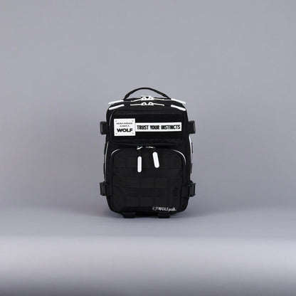 9L Backpack Mini Alpha Black White Accents - Image 6
