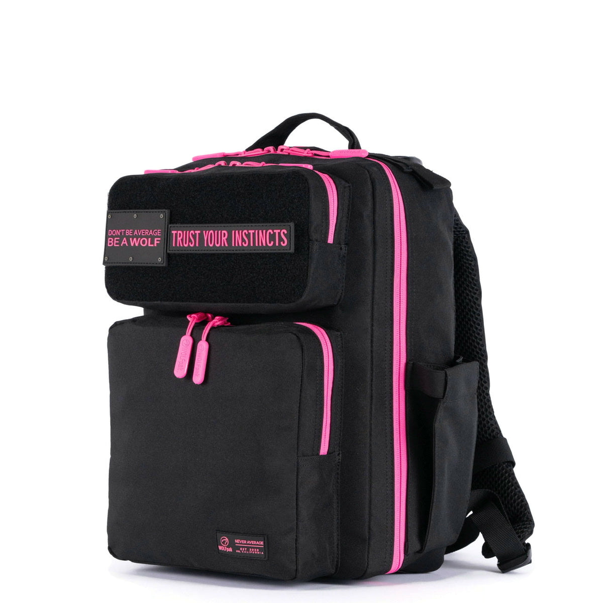 15L Backpack Black Neon Pink - Image 2