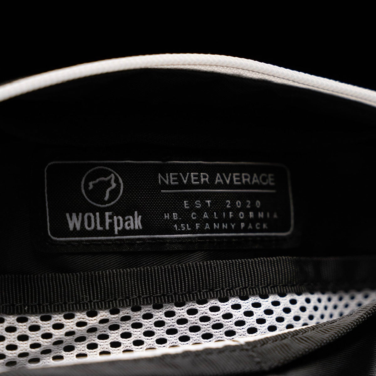 Crossbody Pack Alpha Black White Accents - Image 6