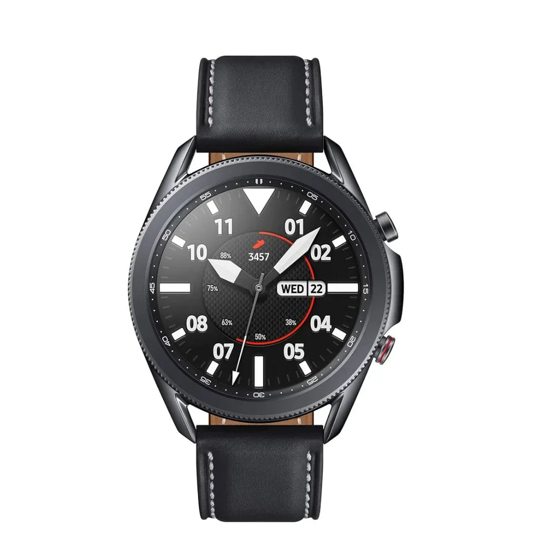 Samsung Galaxy Watch 3 (45mm, GPS, Bluetooth) Smart Watch with Advanced Health Monitor - Mystic Black - Image 2