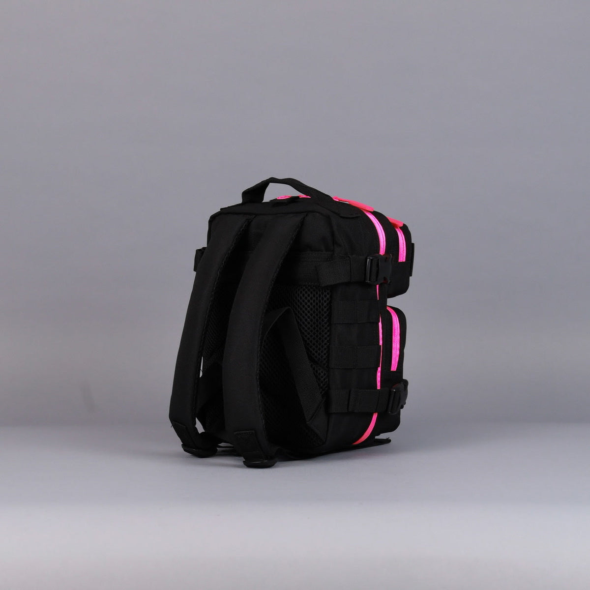 9L Backpack Mini Black Neon Pink - Image 5