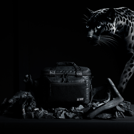 20L Black Leopard Tactical Lunch Box