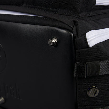 20L Mini Duffle Bag Black with White Accents - Image 22