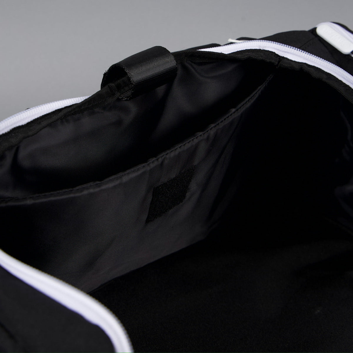 20L Mini Duffle Bag Black with White Accents - Image 35