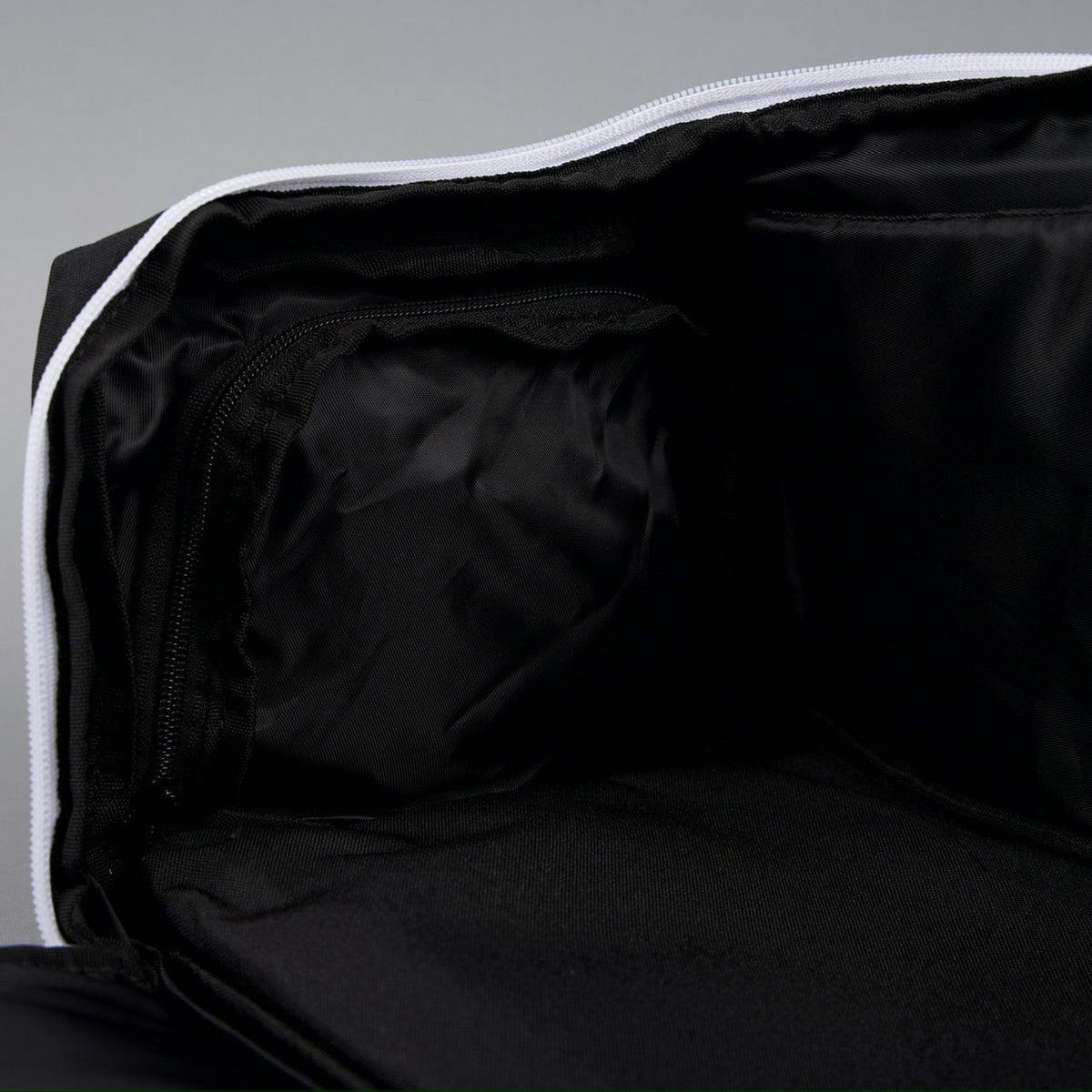 20L Mini Duffle Bag Black with White Accents - Image 39
